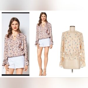 Floral Print Women's Blouse